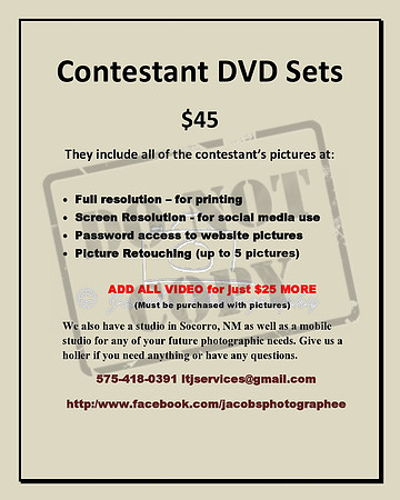 Contestant DVD Sets